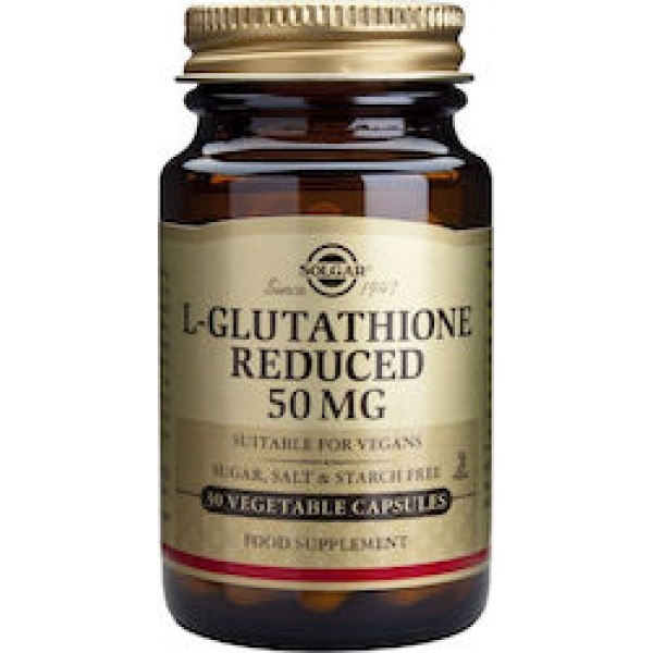 Solgar L-Glutathione 30 Φυτικές Κάψουλες Unflavoured Solgar L-Glutathione 30 Φυτικές Κάψουλες Unflavoured